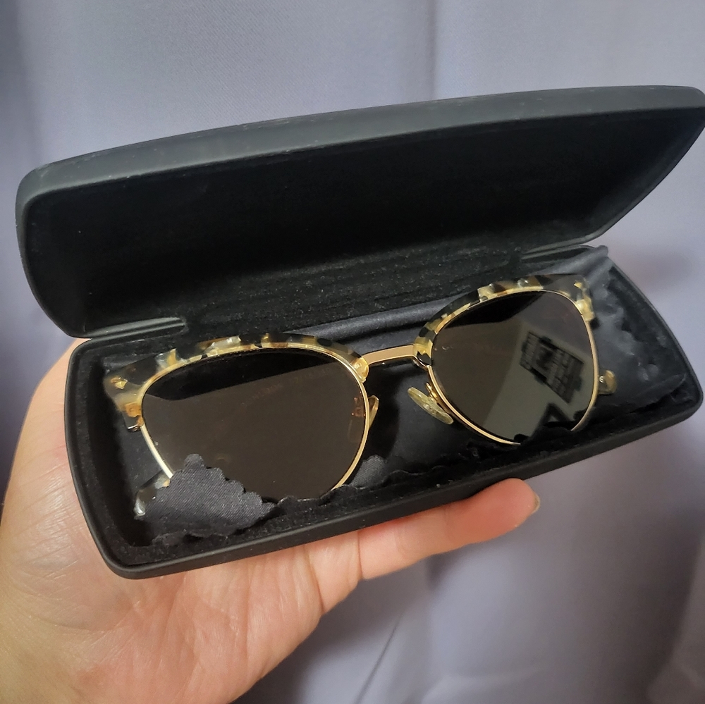 BONLOOK Moon Gold Flake Sunglasses - glasses